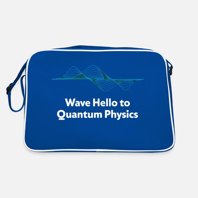 Wave Hello Conception de la physique quantique Sac Retro