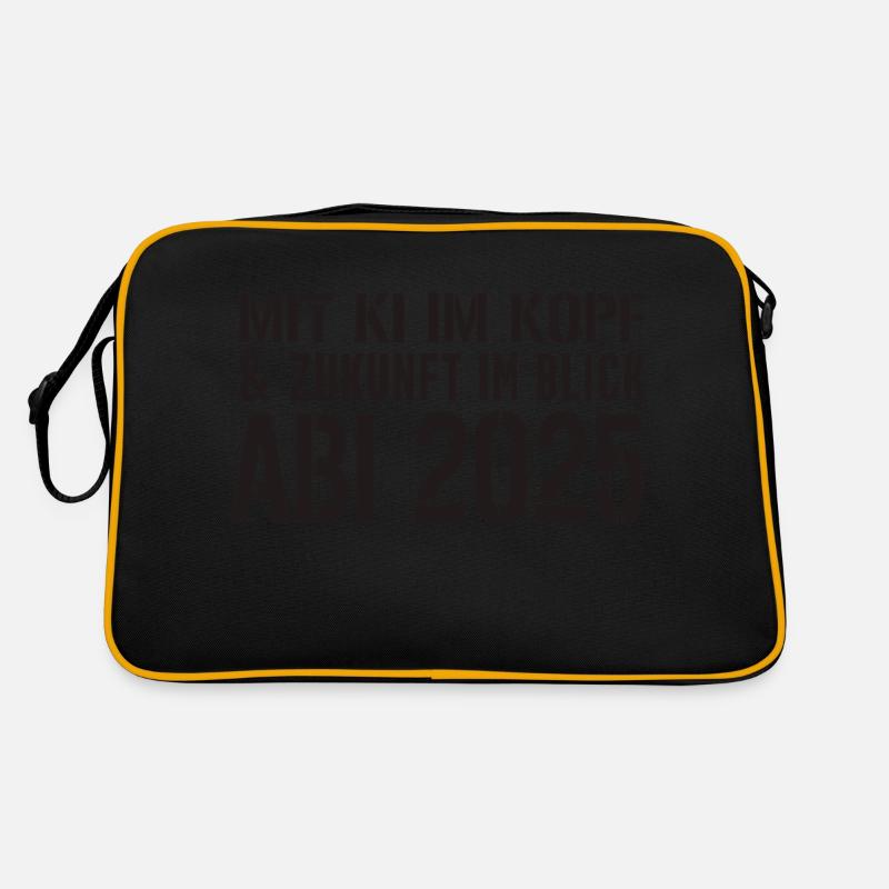 Abschluss KI Retro Tasche
