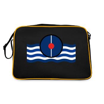 Beret de marin 01 - Sac Retro - noir/or - Dos