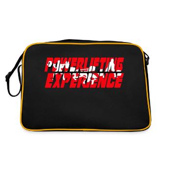 powerlifting EXPERIENCE - Retro Bag - black/gold - Back