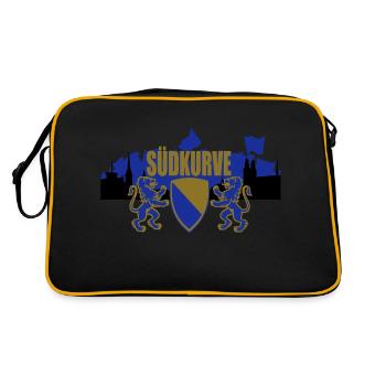 Zurich South Bend - Retro Bag - black/gold - Back