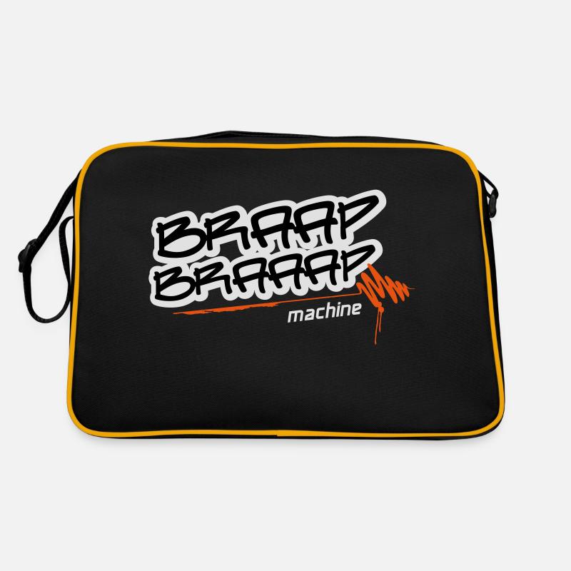 Braap braaap machine Retro Tasche