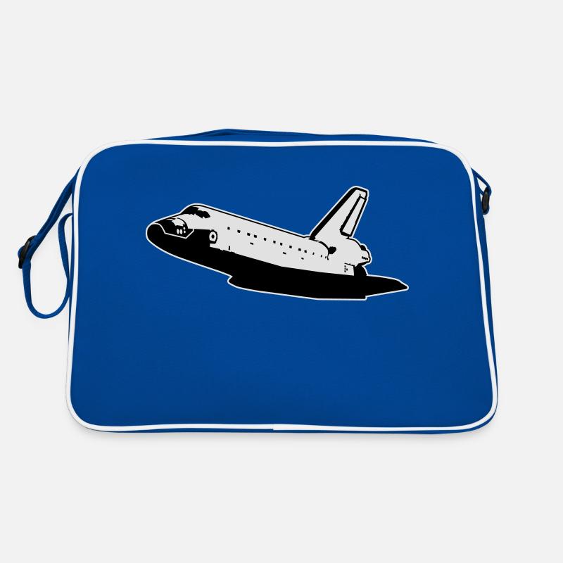 Space Shuttle (no emblems) Retro Bag