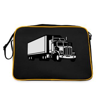 TRUCK american - Retro Bag - black/gold - Back