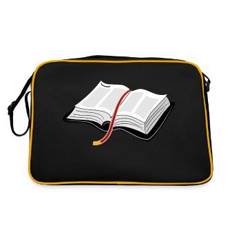 Holy Bible - Retro Bag - black/gold - Back