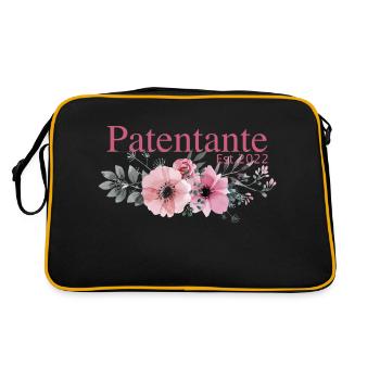 Patentante 2022 - Retro Tasche - Schwarz/Gold - Hinten