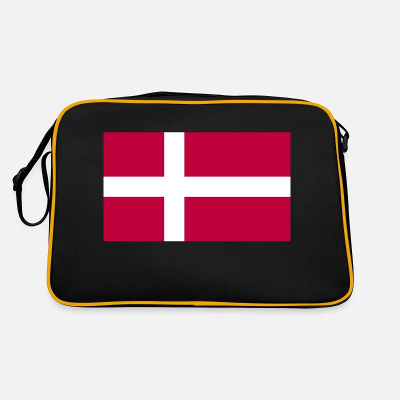 Danemark Drapeau danois Danmark Denmark Sac Retro