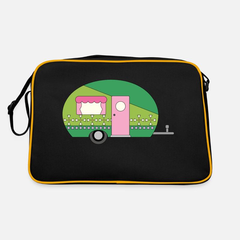 Caravan Camping Fun Retro Bag