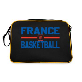 France Basket-ball - Sac Retro - noir/or - Dos