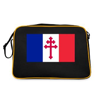 croix de Lorraine - Sac Retro - noir/or - Dos