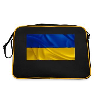 Ukraine - Sac Retro - noir/or - Dos