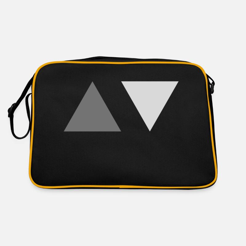 Dreiecke Retro Tasche