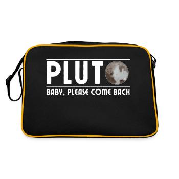 Pluto baby please come back - Sac Retro - noir/or - Dos