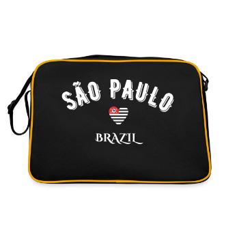 São Paulo brazil - Sac Retro - noir/or - Dos