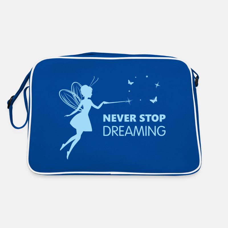 Never stop dreaming Retro Bag