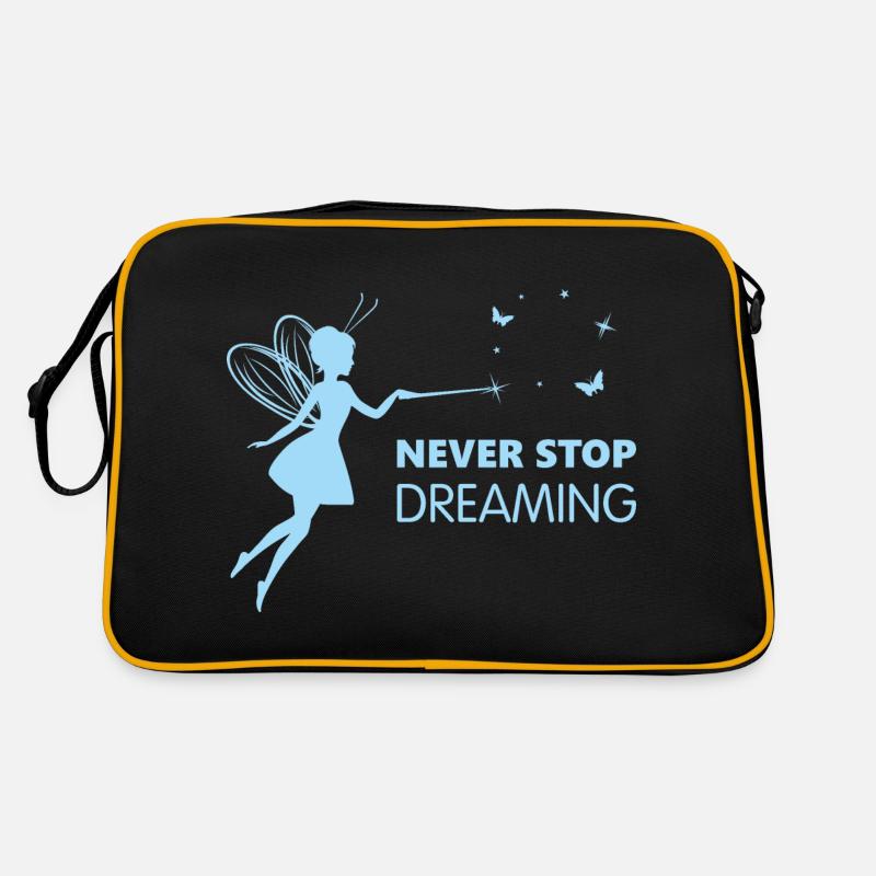 Never stop dreaming Retro Bag
