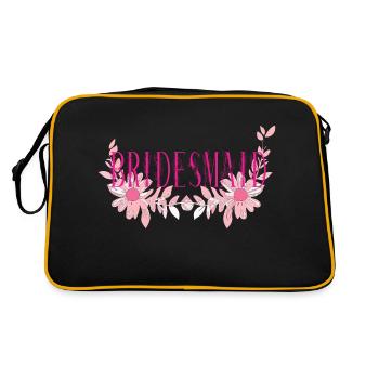 Demoiselle d’honneur - Sac Retro - noir/or - Dos