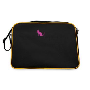 Catmum - Retro Bag - black/gold - Back