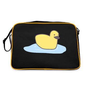baby duck - Retro Bag - black/gold - Back