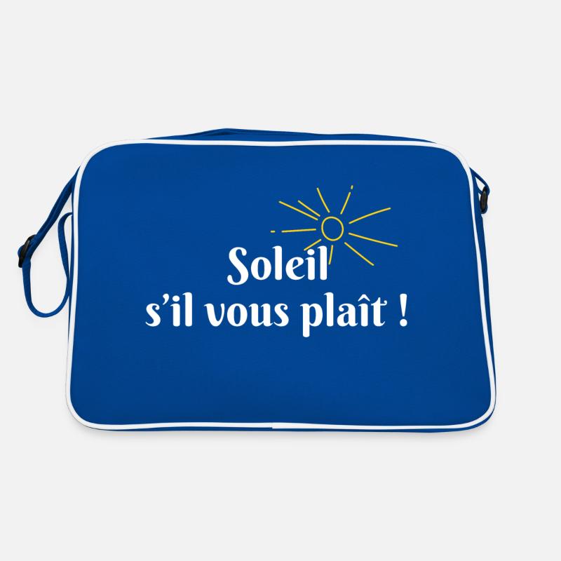 Soleil s’il vous plaît Sac Retro