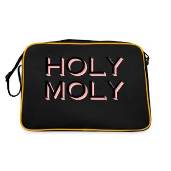 Sacré Moly - Sac Retro - noir/or - Dos