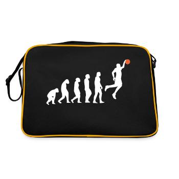 Basket-ball - Sac Retro - noir/or - Dos
