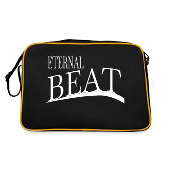rhythm in nature timeless treasures - Retro Tasche - Schwarz/Gold - Hinten