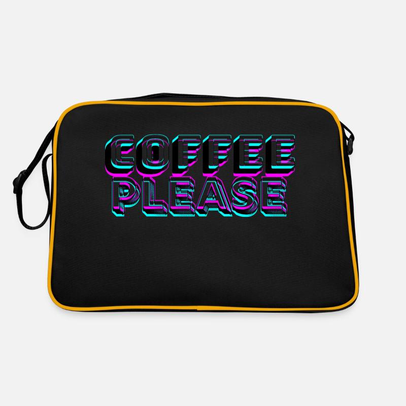 Coffee please Retro Tasche