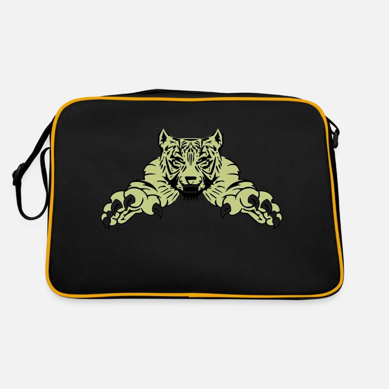 Tiger Attack Retro Bag