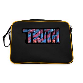 Truth Graff - Retro Bag - black/gold - Back