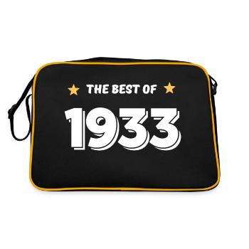 Best of 1933 - Retro Bag - black/gold - Back