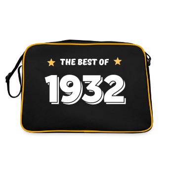 Best of 1932 - Retro Bag - black/gold - Back