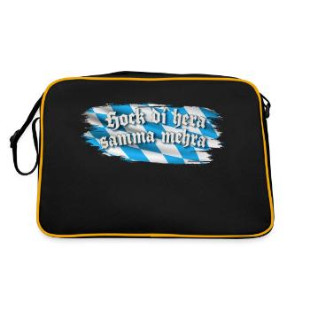 Hock di hera samma mehra - Sac Retro - noir/or - Dos