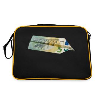 5-Euro-Schein - Retro Tasche - Schwarz/Gold - Hinten