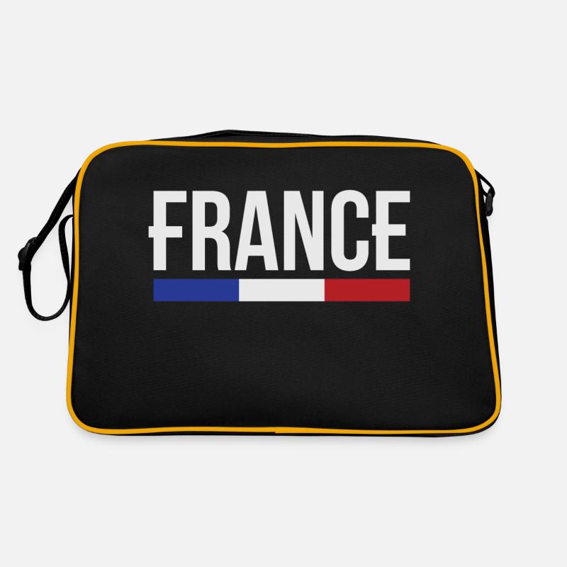 France drapeau bleu blanc rouge B Sac Retro