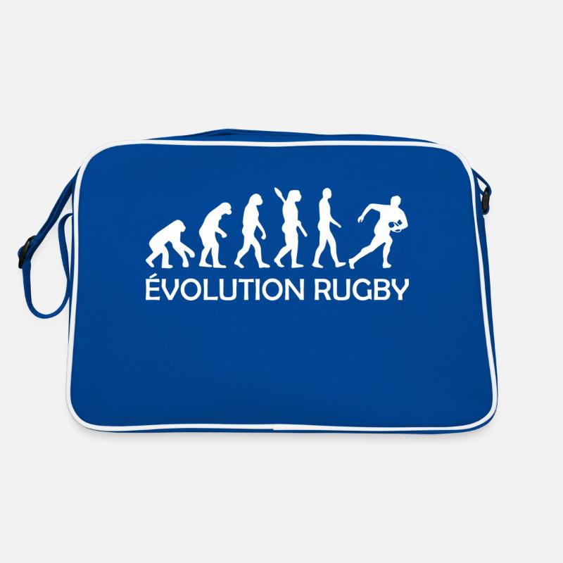 Rugby Evolution - Rugby Humor Retro Bag