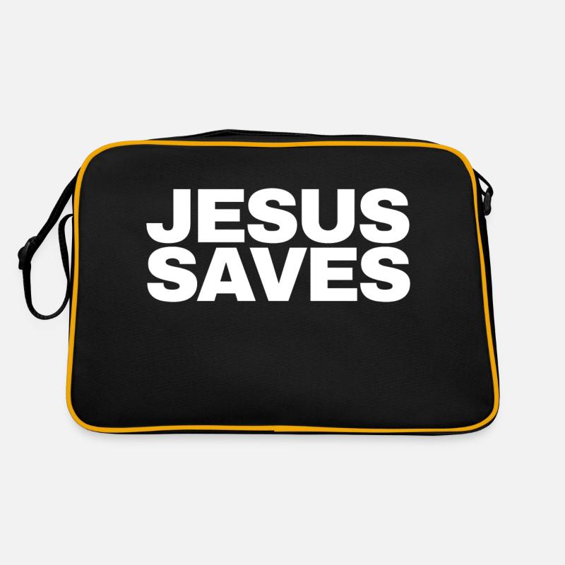 Jésus sauve Sac Retro