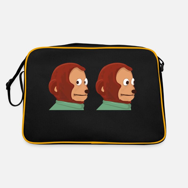 Drôle de mème de marionnette de singe Sac Retro