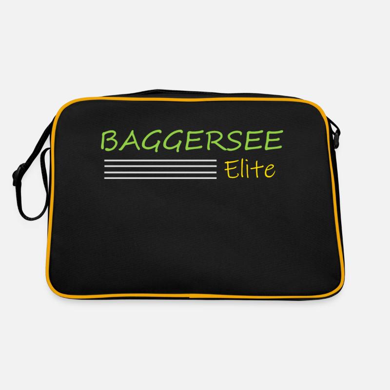 Baden am Baggersee Retro Tasche