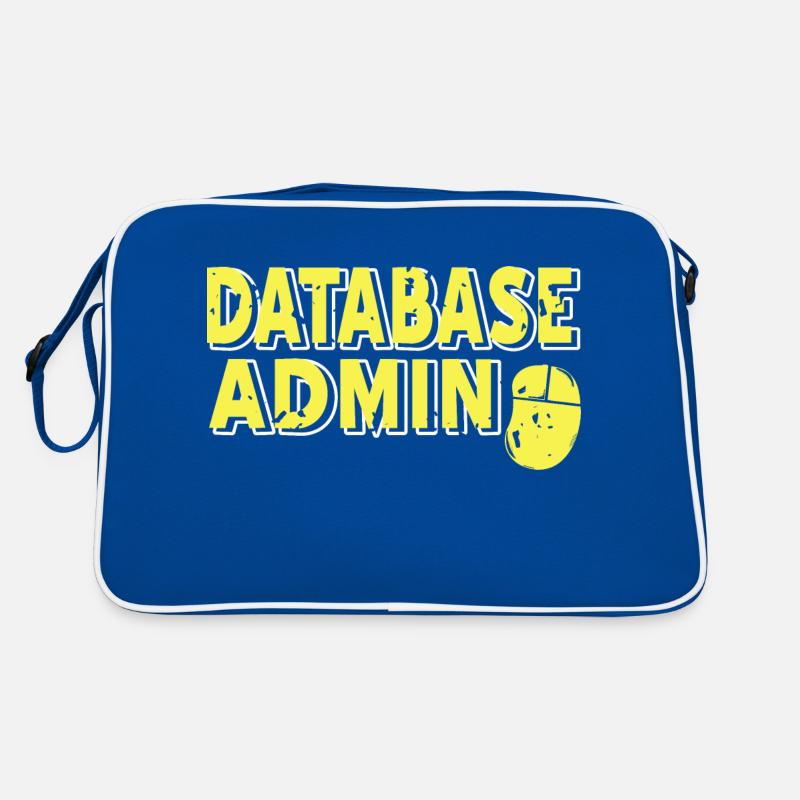 Retro Vintage DATABASE Admin Awesome Designs Retro Bag