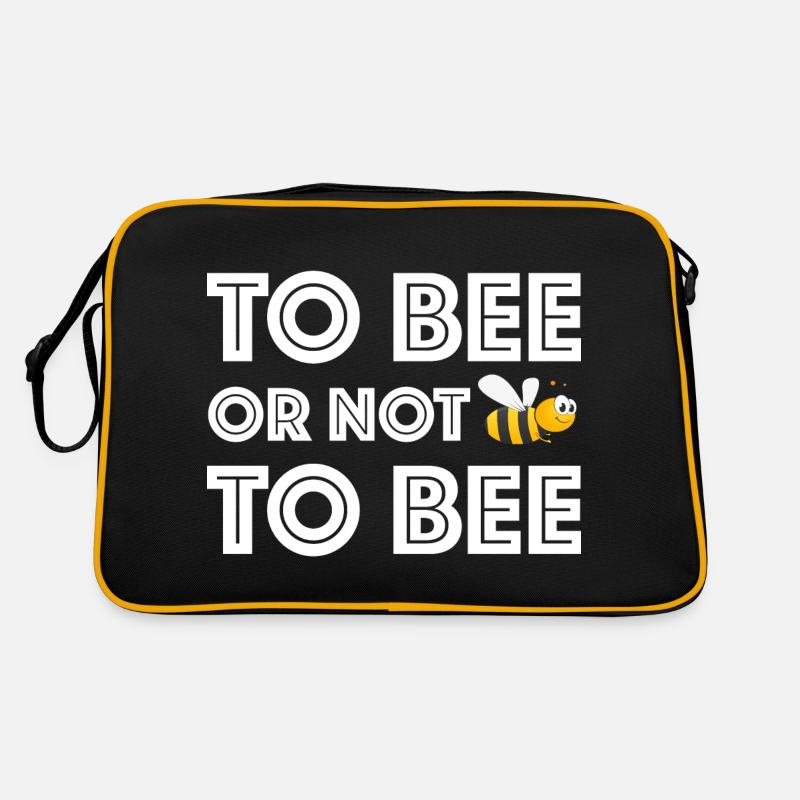 Biene oder nicht Biene | Sein oder nicht sein Retro Tasche
