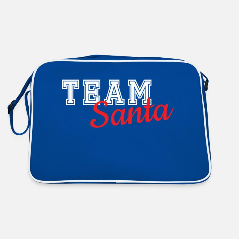 Équipe du Père Noël Sac Retro