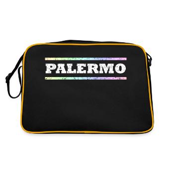 Palerme - Sac Retro - noir/or - Dos
