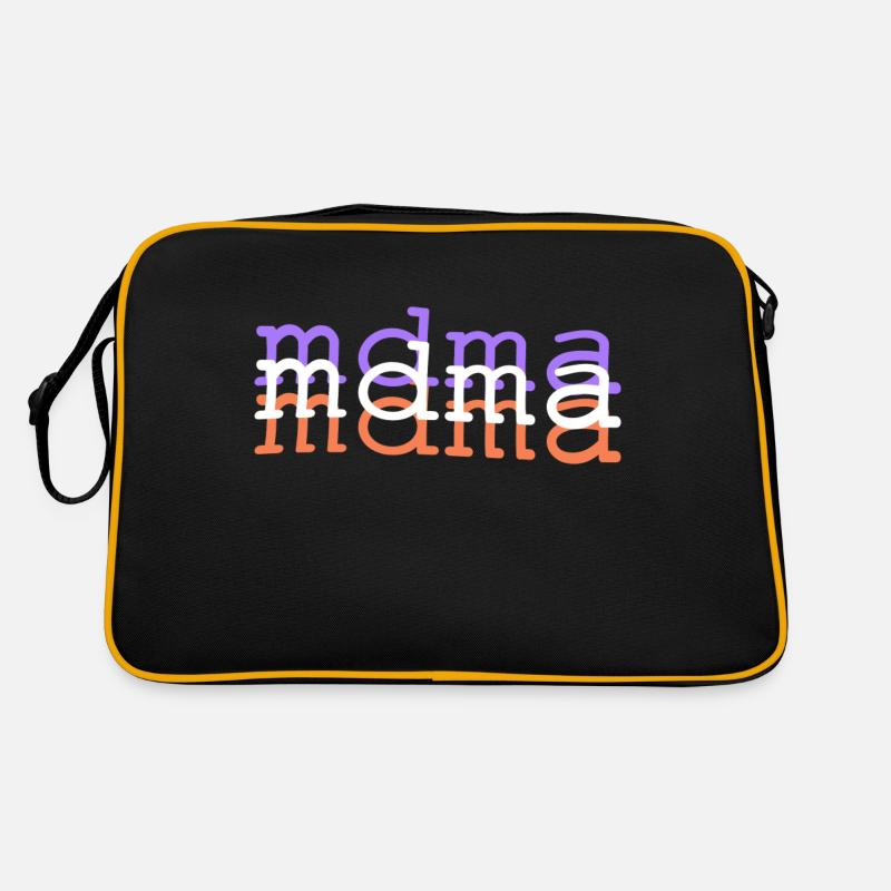MDMA Druff Optik Retro Tasche