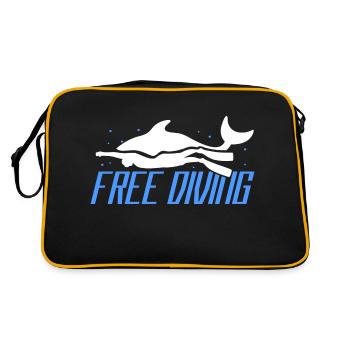 Plongée libre Apnée Plongeur Plongée en apnée Plongée profonde - Sac Retro - noir/or - Dos