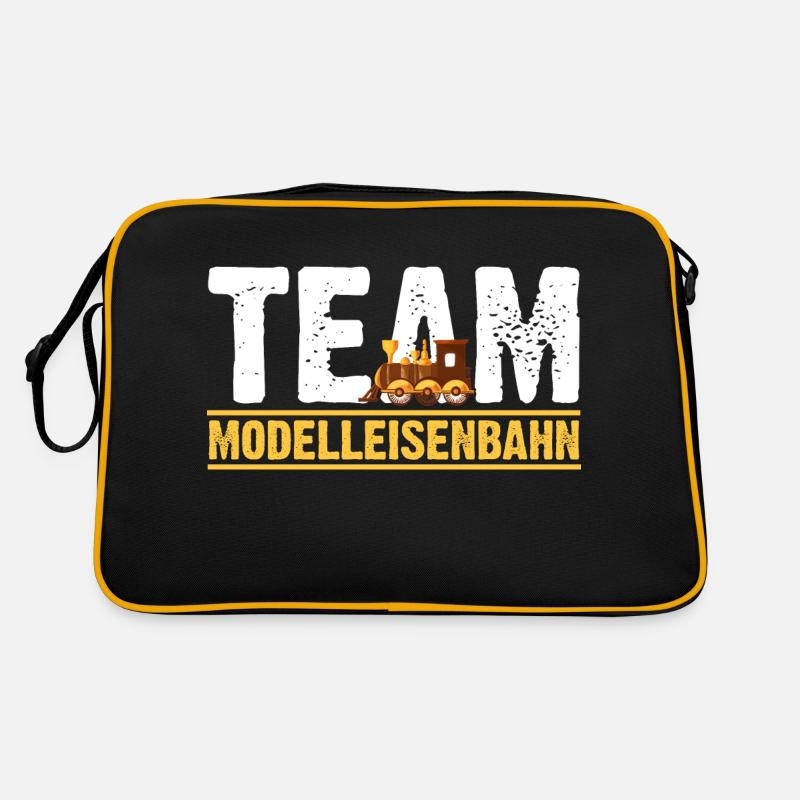Dampflok Eisenbahner Modelleisenbahn Eisenbahn Retro Tasche