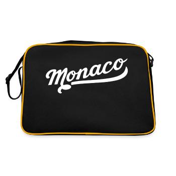 Monaco - Sac Retro - noir/or - Dos