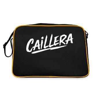 Caillera - Sac Retro - noir/or - Dos