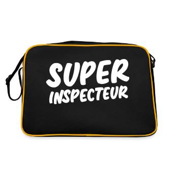 Super inspecteur - Sac Retro - noir/or - Dos