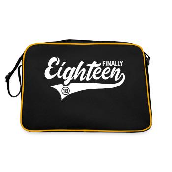 Enfin 18 ans 18 ans - Sac Retro - noir/or - Dos